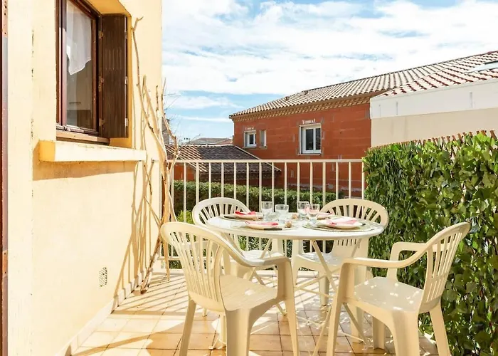 Apartamento Valras-loc T2 Spacieux Et Calme Au Coeur De